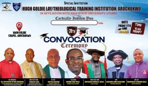INVITATION TO 2026 CONVOCATION CEREMONY